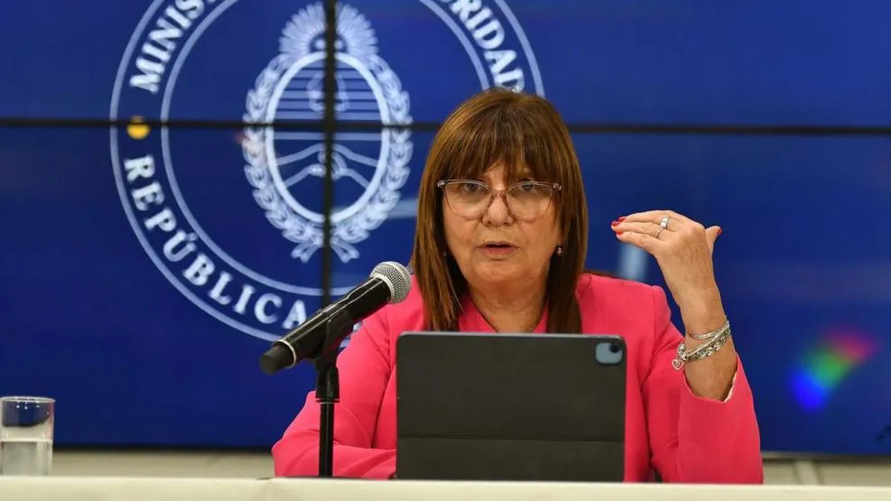 Patricia Bullrich. Ministra